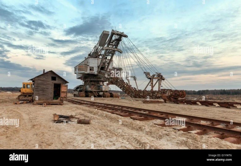 Многоковшовый роторный экскаватор