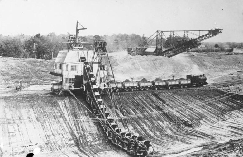 Цепные экскаваторы поперечного копания