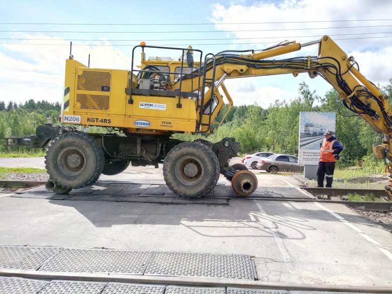 Железнодорожный экскаватор Colmar t2400fs