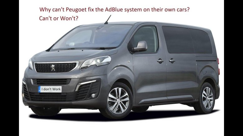 Пежо минивэн Тревелер