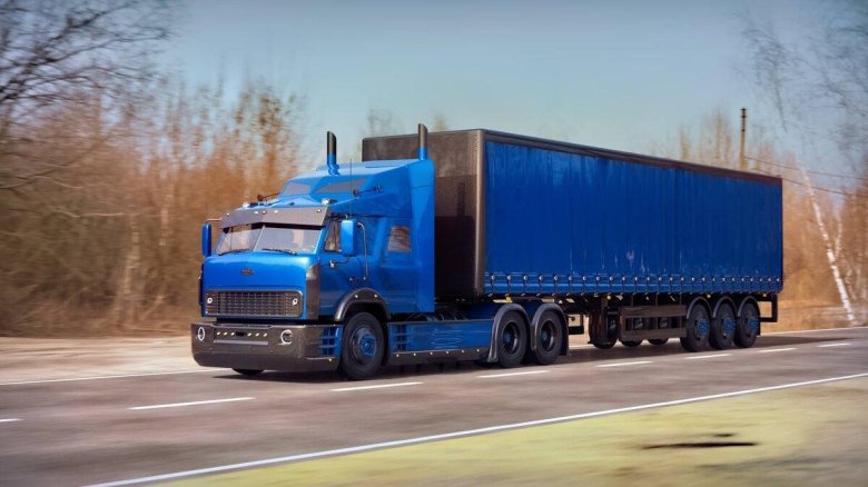 МАЗ 500 седельный тягач