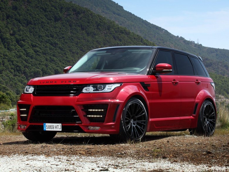 Обвес Lumma CLR range Rover Sport