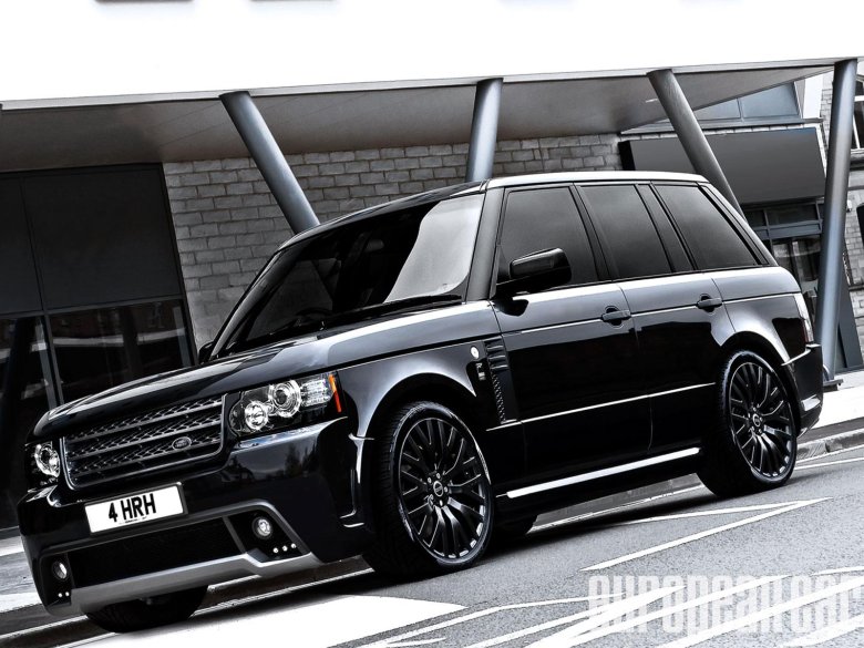 Range Rover 2012 черный