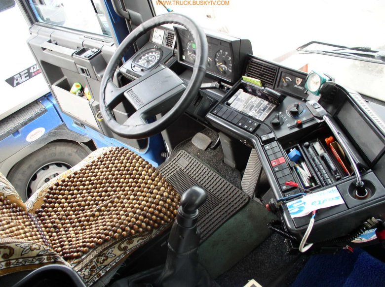 Renault Magnum 1990 салон