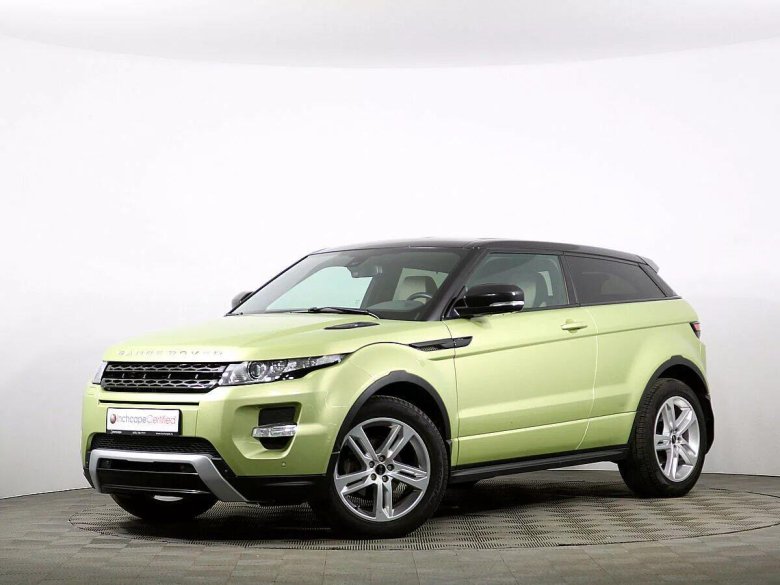 Range Rover Evoque зеленый