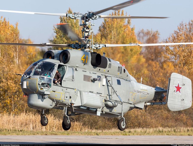 Противолодочный вертолет ка 27м