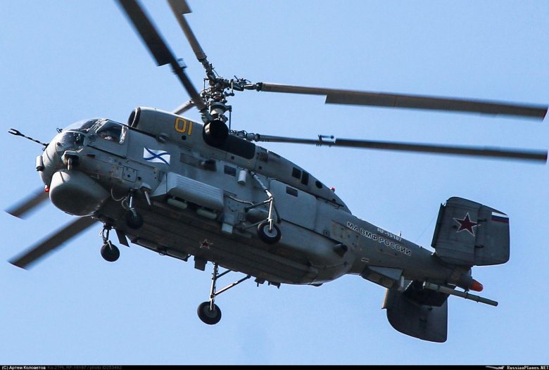 Палубный вертолет ка-27