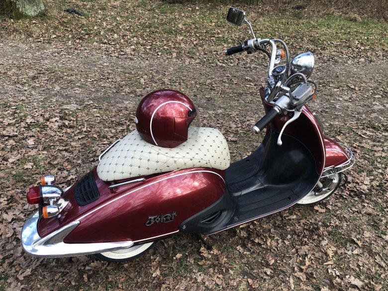 Honda Joker 50 покраска