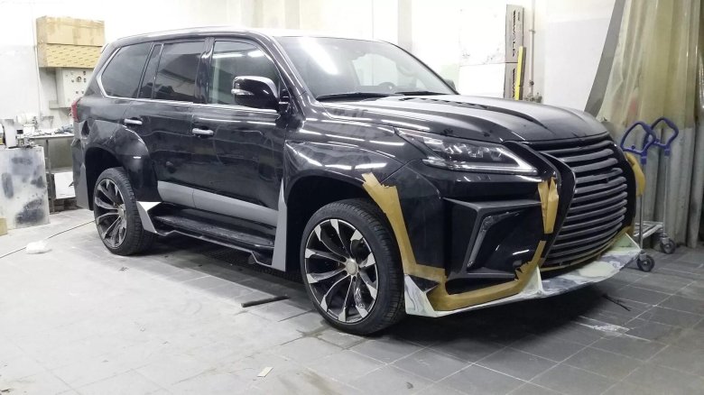 Lexus LX 570 В обвесе Verge