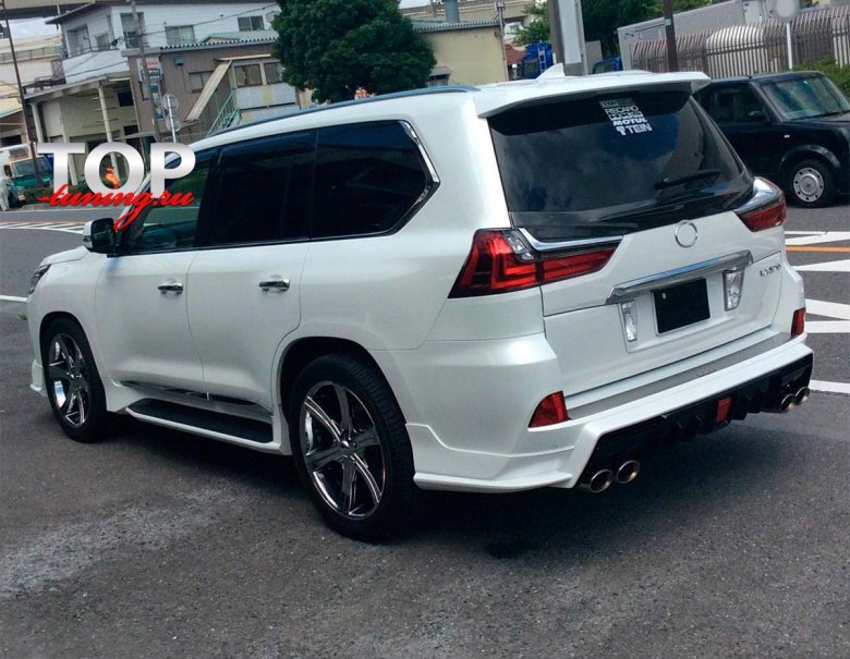 Lexus LX 570 белый