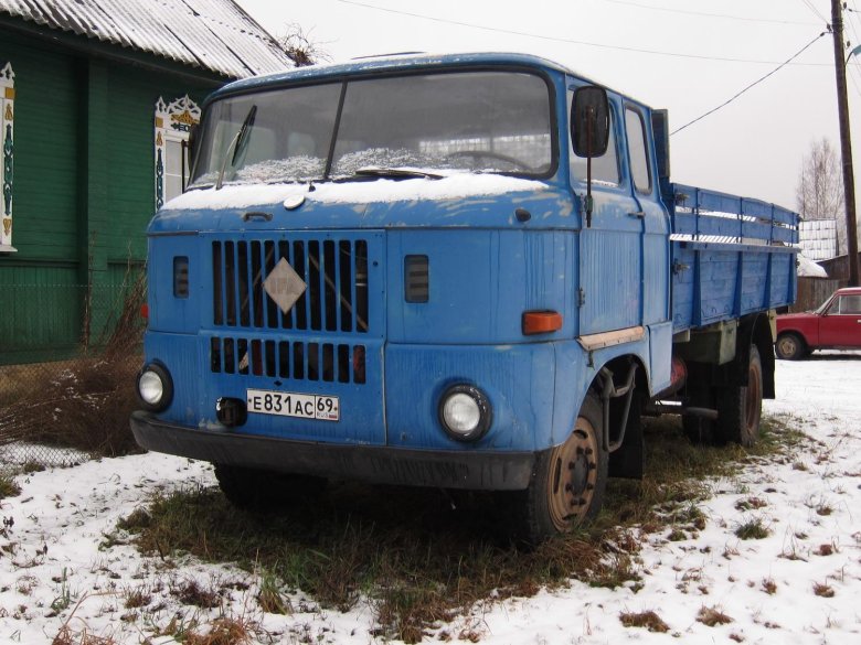 IFA w50 самосвал
