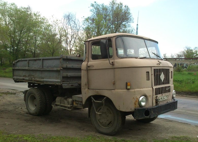 Грузовик ifa w 50