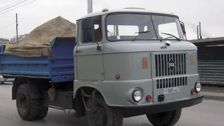 Грузовик ifa w50