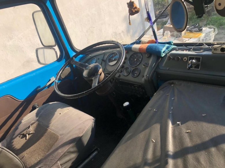 IFA w50l в кабине