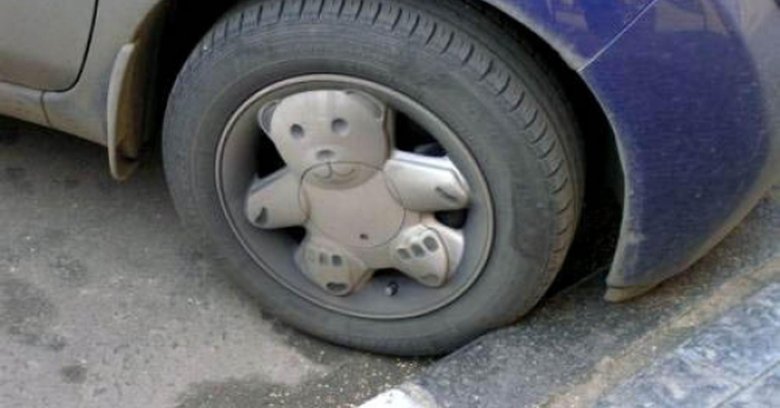 Смешные колесные диски