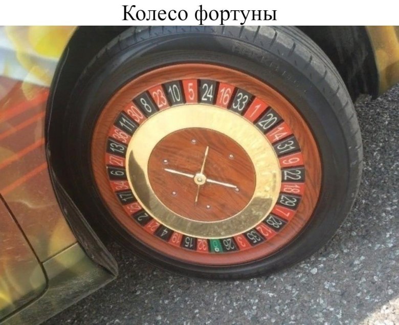 Необычные колеса