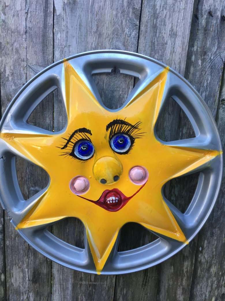 Поделки из колес