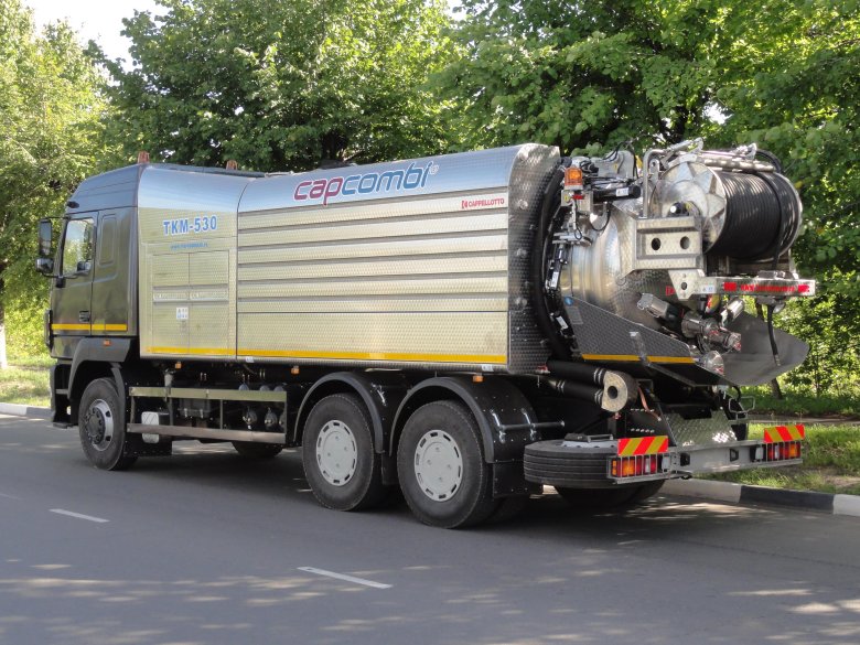 Каналопромывочная машина ТКМ 530