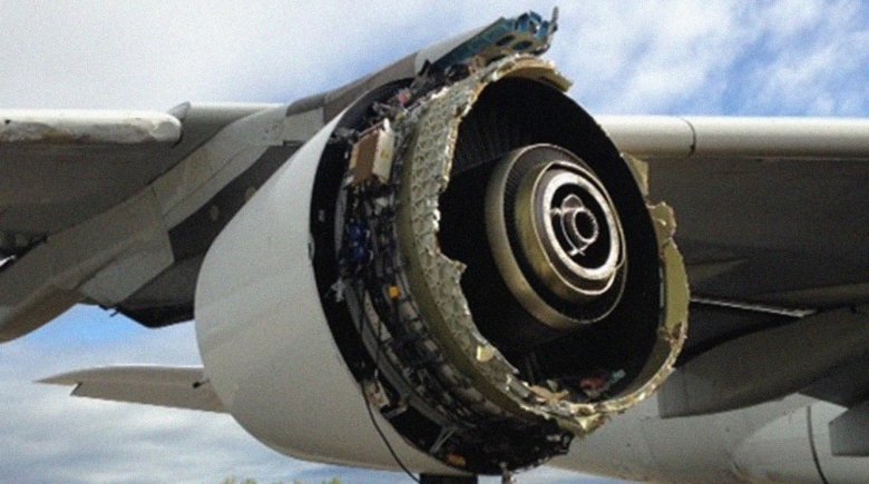 Помпаж двигателя самолета