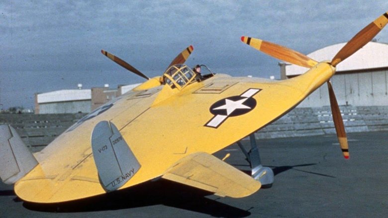 Летающий блин Vought v-173