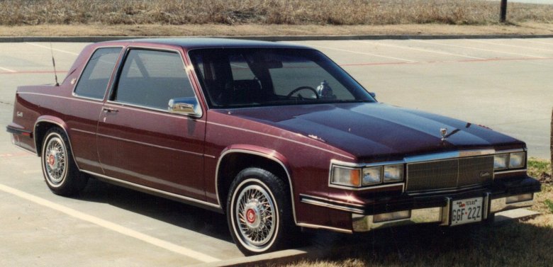 Кадиллак Девиль 1990 купе