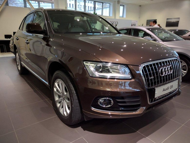 Ауди ку 5 коричневая