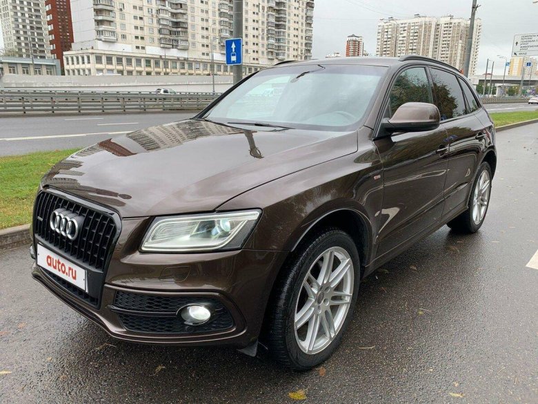 Ауди коричневая