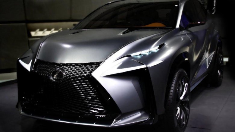 Лексус NX матовая черная