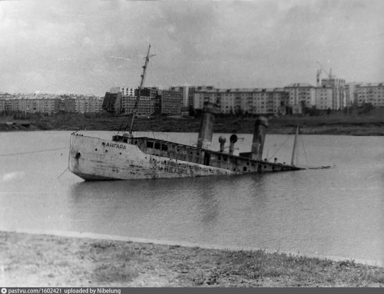 Ледокол Ангара затонувший