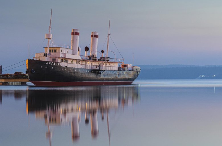 Ледокол Ангара в разрезе