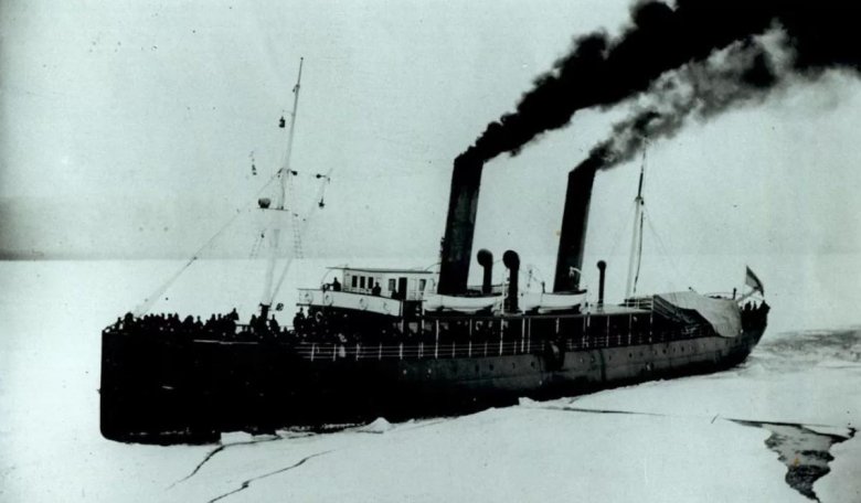 Пароход ледокол Ангара