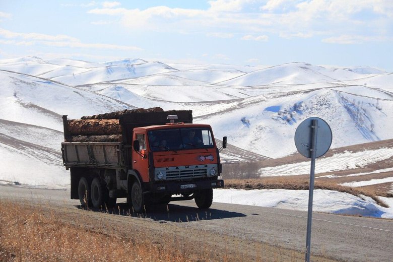 КАМАЗ 5320 В Афганистане