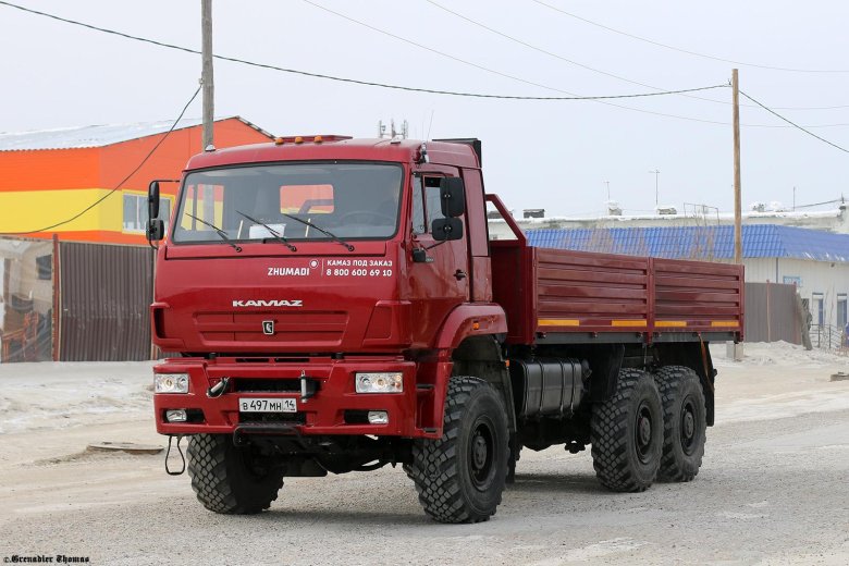 КАМАЗ 6522 тягач