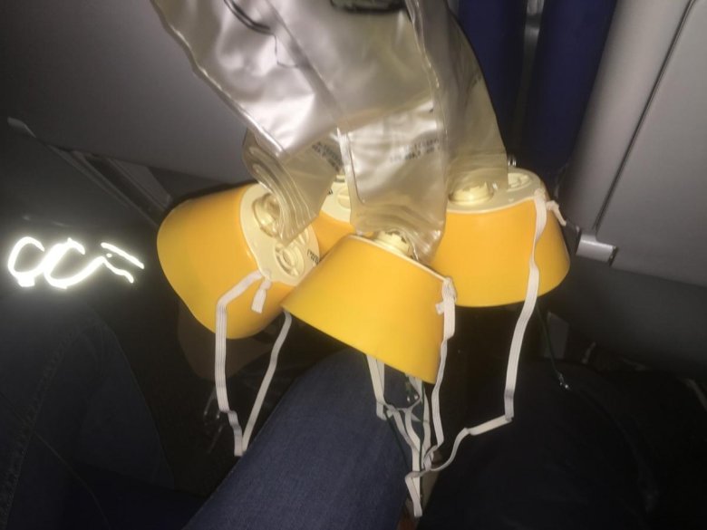 Боинг 737 кислородные маски