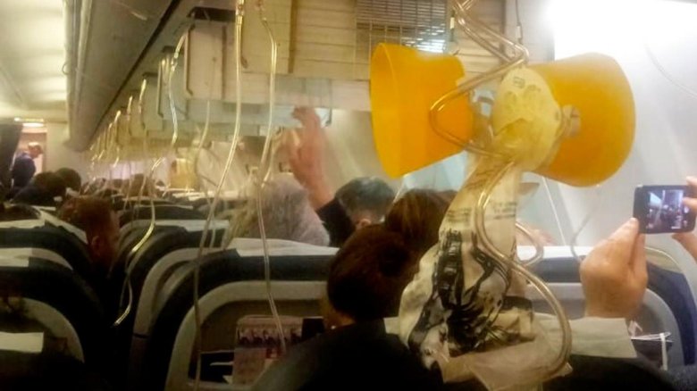 Разгерметизация самолета Сочи