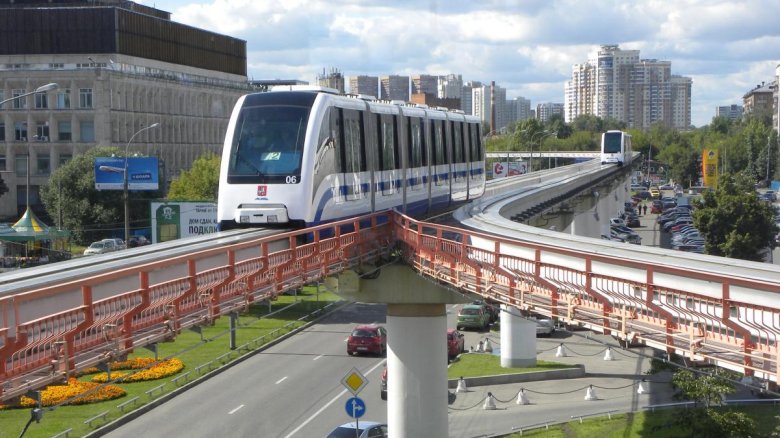 Монорельсовая дорога в москве