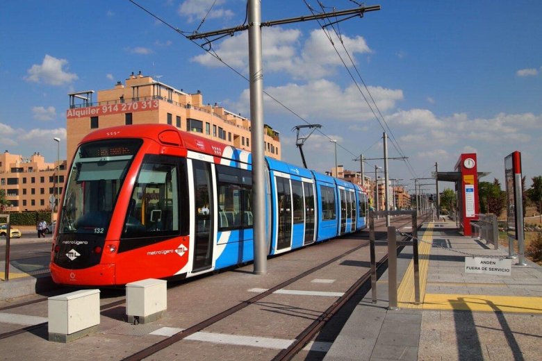 Трамвай в Мадриде