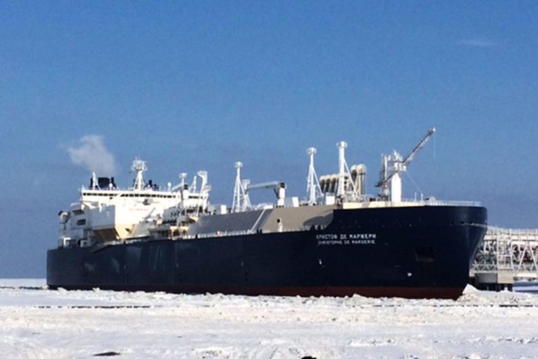 Танкер-газовоз кристоф де маржери