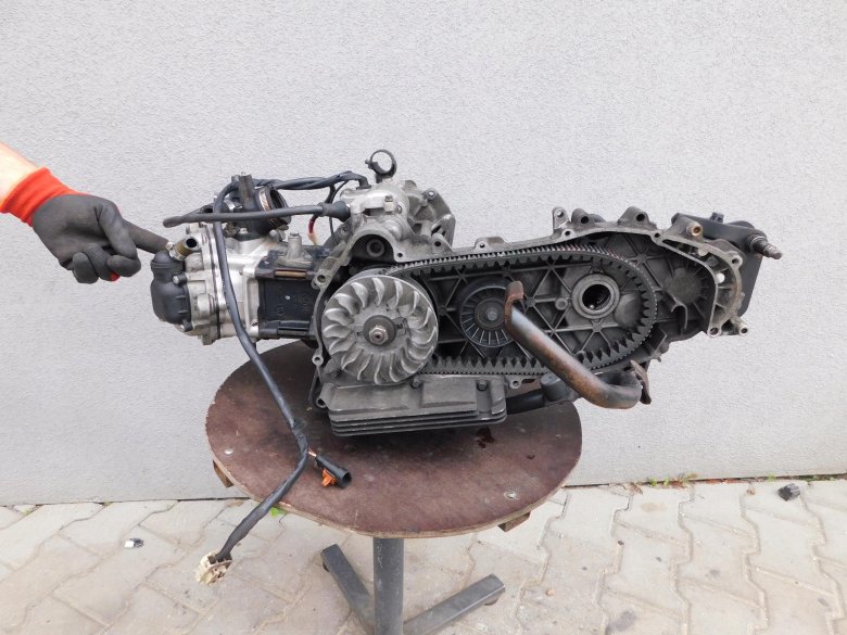 Двигатель 125 piaggio