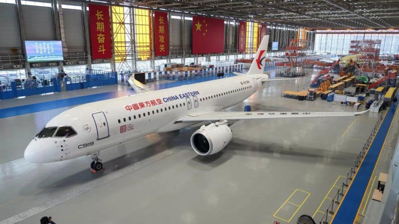 Comac c919 салон