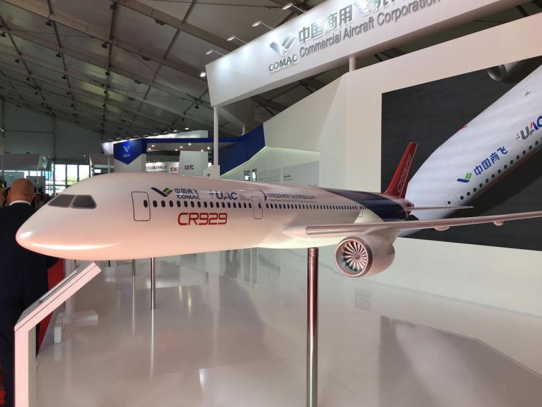 Comac CR 929 самолет