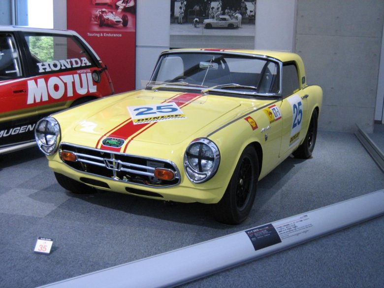 Honda s800 rsc race car 68