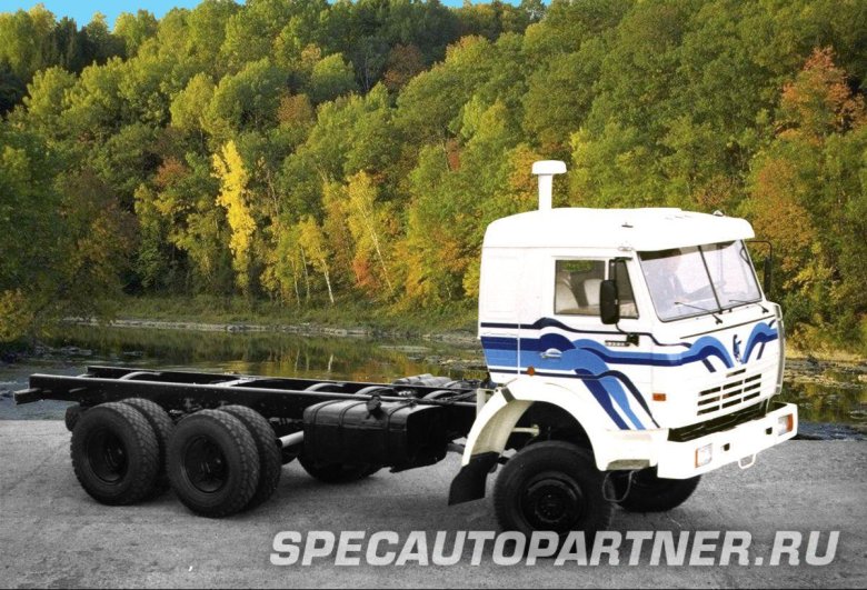 КАМАЗ 5320 седельный тягач