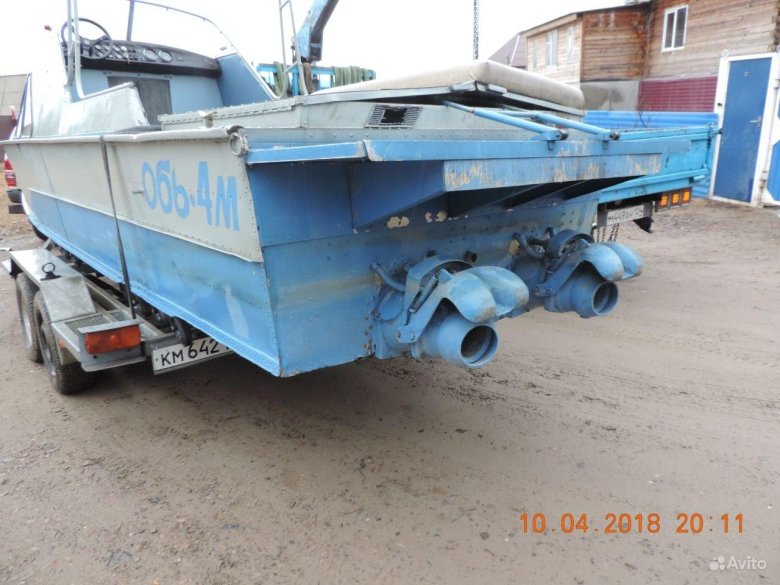 Катер Амур 53 водомет