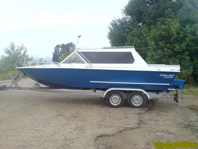 Катер Томь-525 водомёт