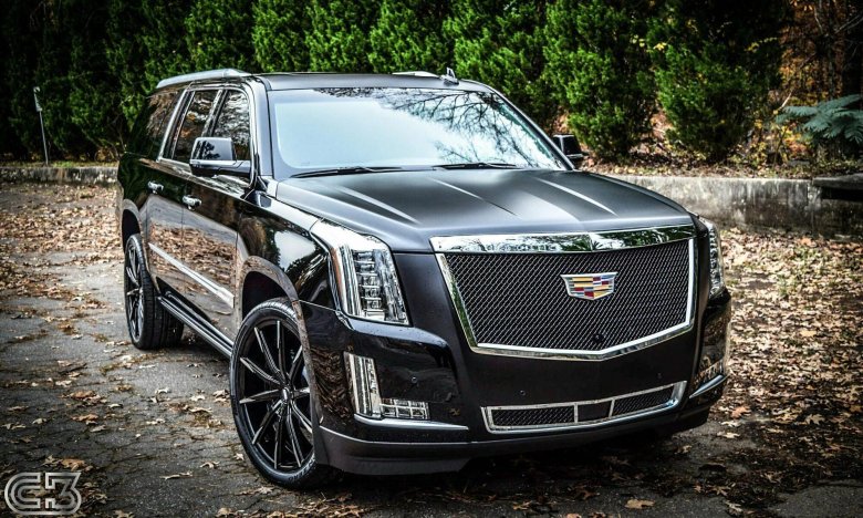 Новый Кадиллак Эскалейд черный