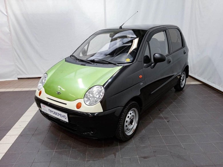 Дэу Матиз зеленый