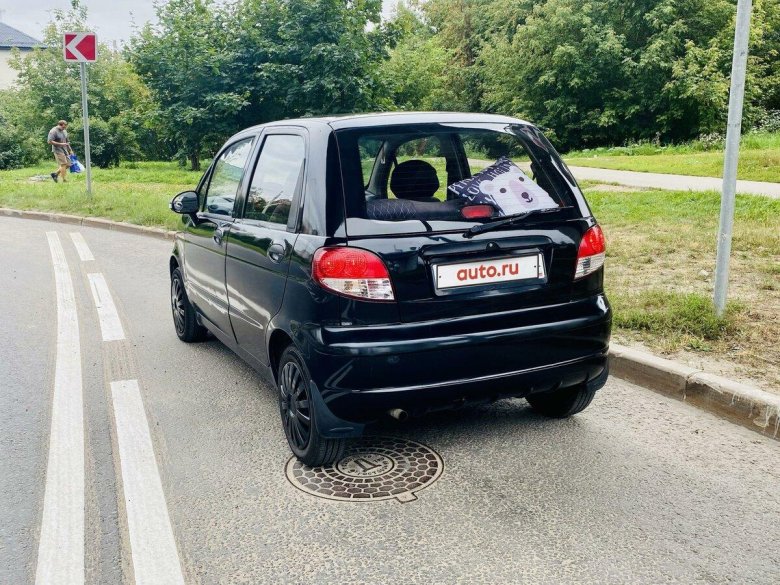 Матиз черный