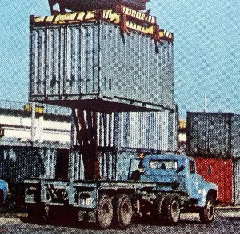 ЗИЛ 130 контейнеровоз