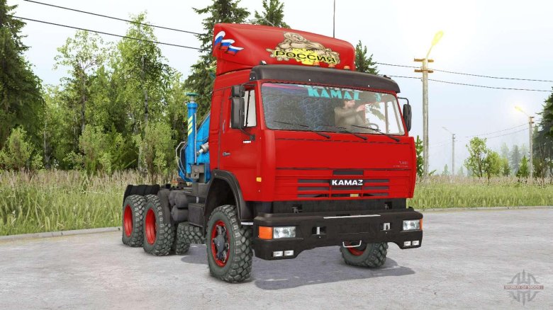 Spin Tires КАМАЗ 54115